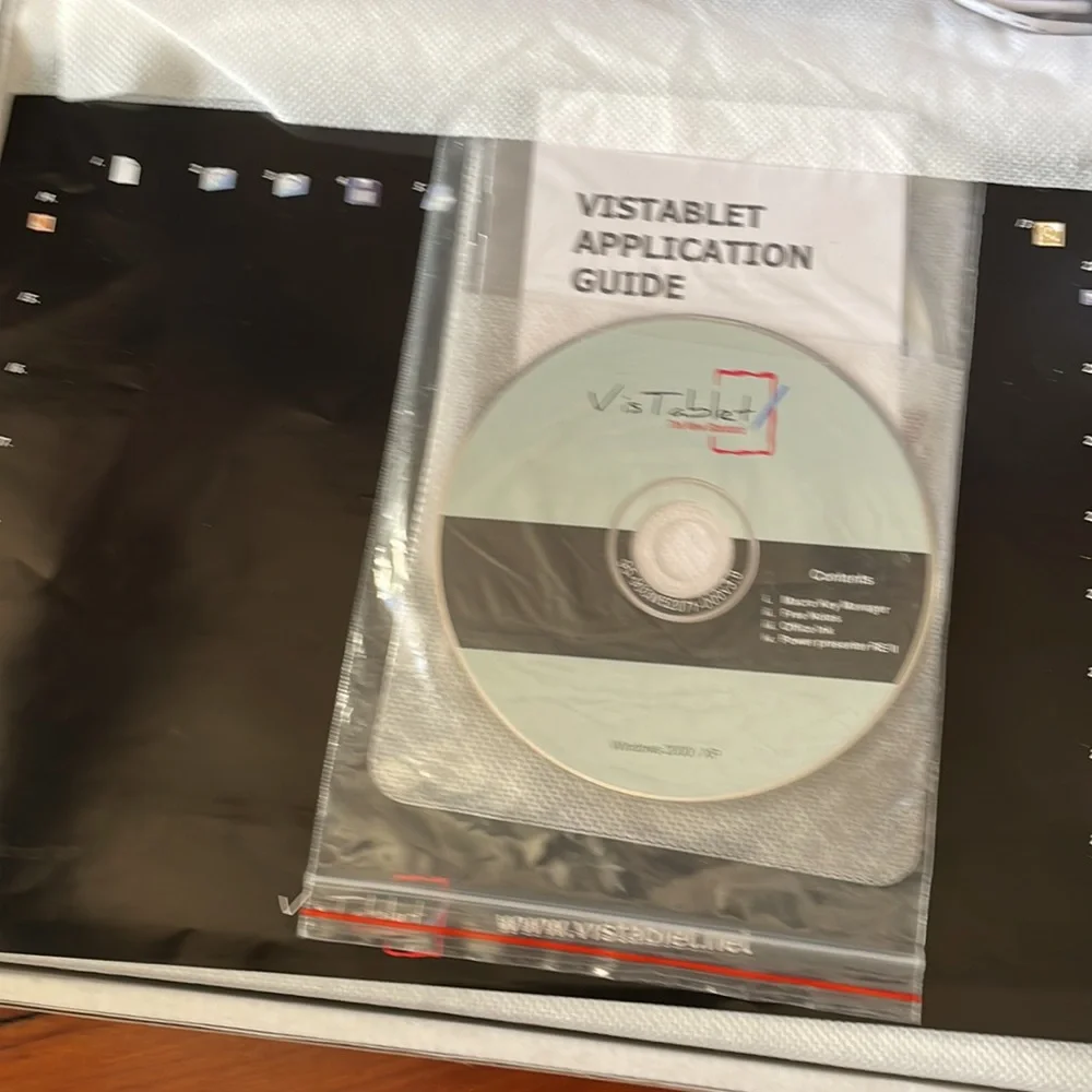 VisTablet Graphic Tablet- Draw-Edit-Paint-Write With A Pen As Your Mouse!